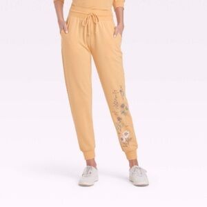 𝅺WOMEN'S Earth Laughs Graphic Jogger Pants - Size XXL